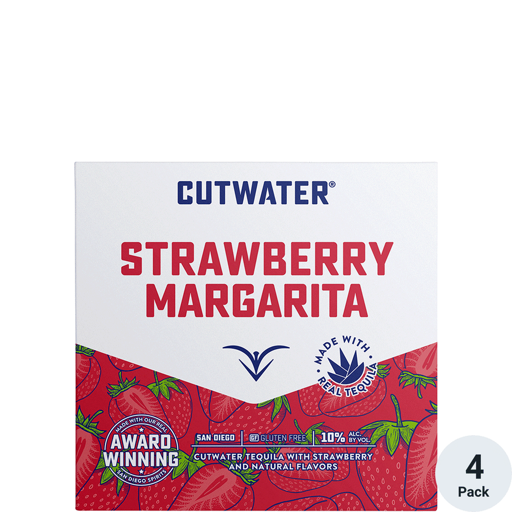 Cutwater Strawberry Margarita Cocktail Total Wine And More