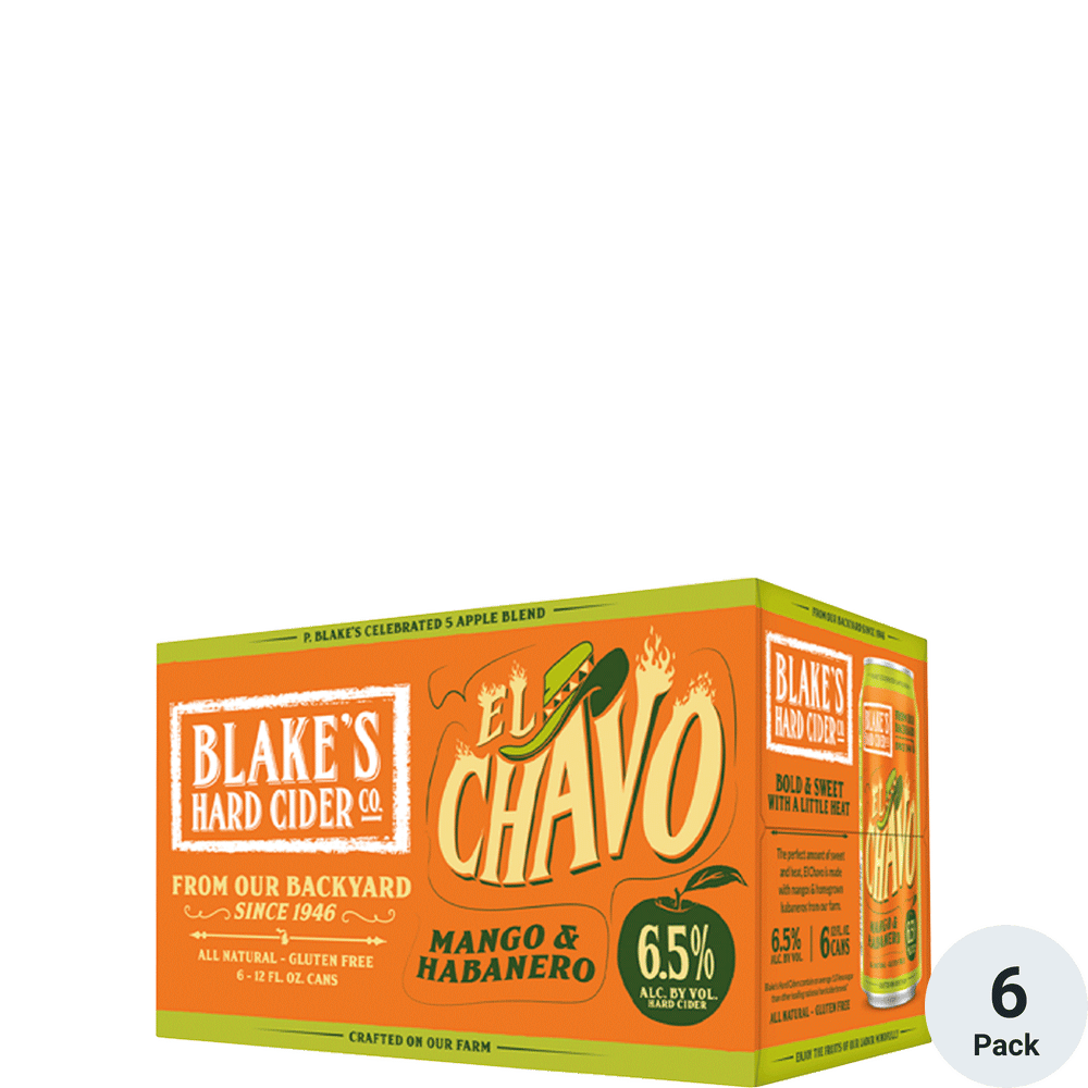 Blake's Original Hard Cider 12 FL. OZ. 6PK Cans