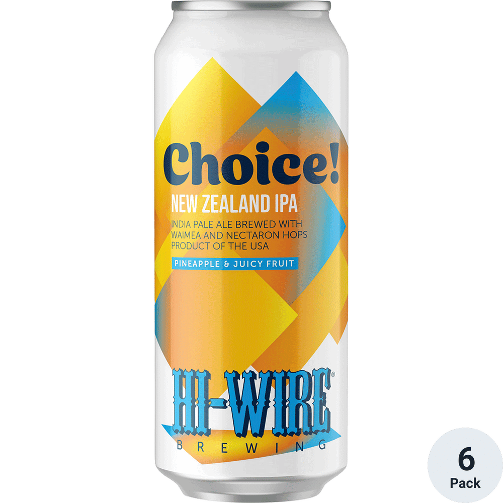 Hi Wire Choice New Zealand IPA | Total Wine & More