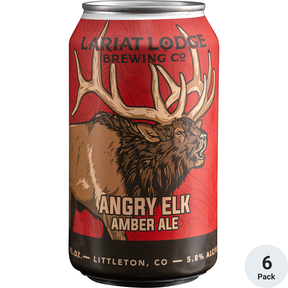 Lariat Lodge Angry Elk Amber Ale Total Wine More   16395200790558 