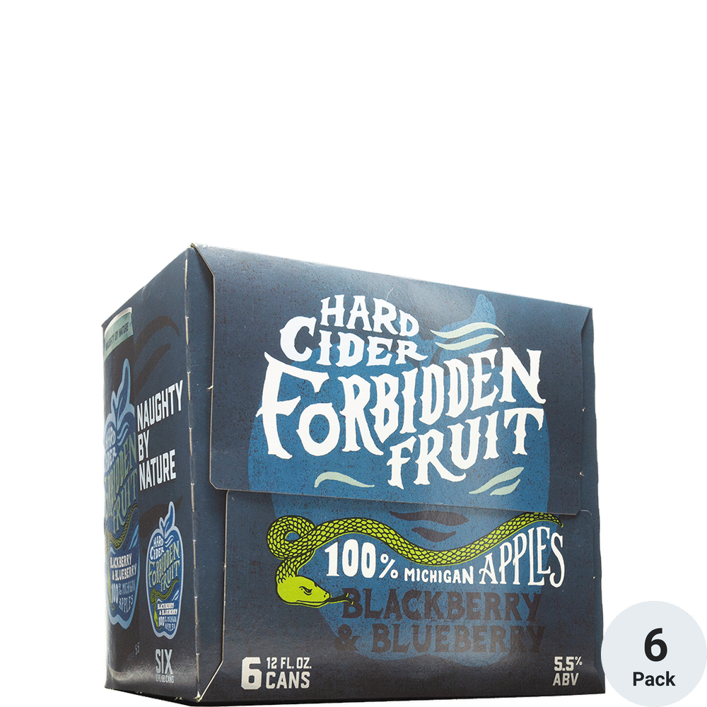 Forbidden Fruit Blackberry & Blueberry Cider | Total Wine & More