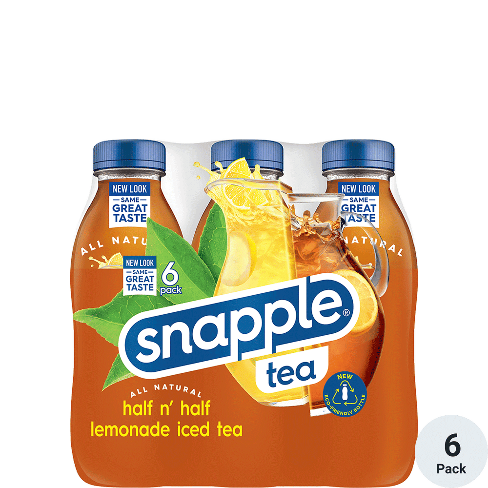 Snapple - Snapple, Tea, Peach Tea & Lemonade (6 count)