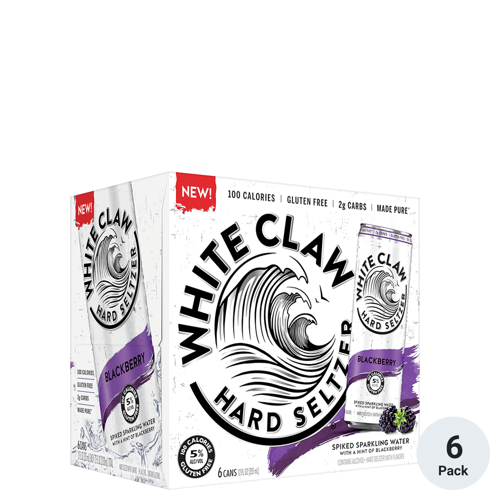 White Claw Hard Seltzer Blackberry | Total Wine & More