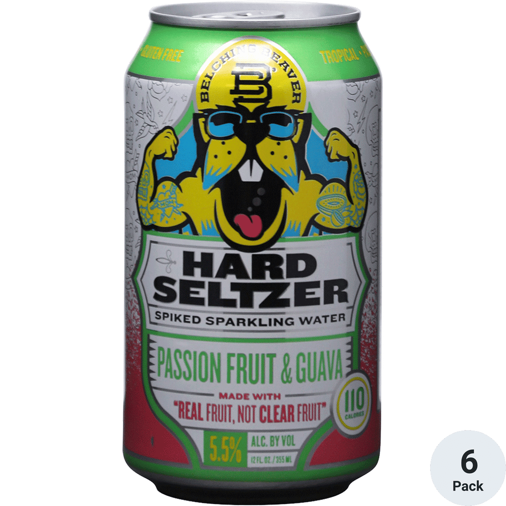 Belching Beaver Passionfruit And Guava Hard Seltzer Total Wine And More 5947