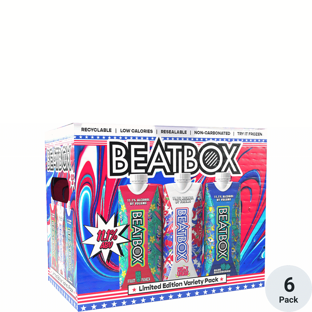 BeatBox Red White and Blue Variety | Total Wine & More