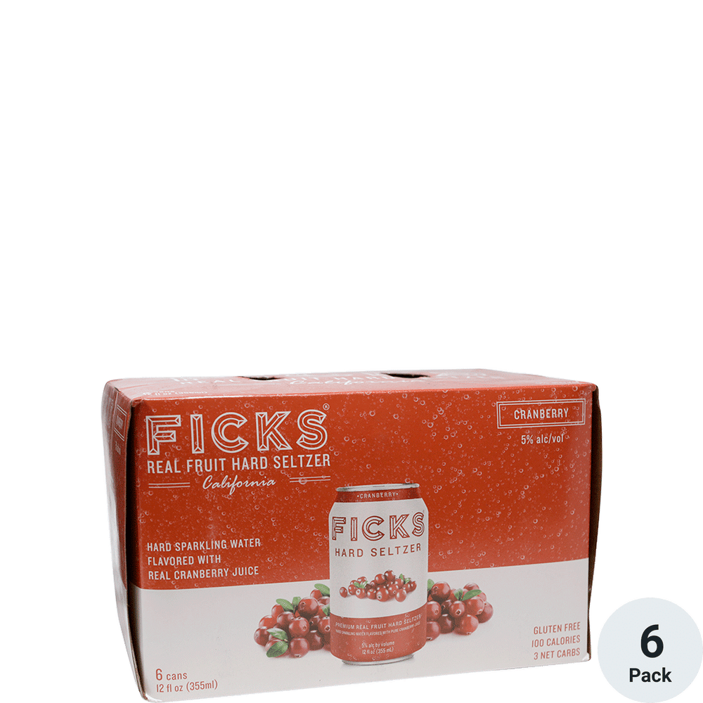 Ficks Hard Seltzer Cranberry | Total Wine & More