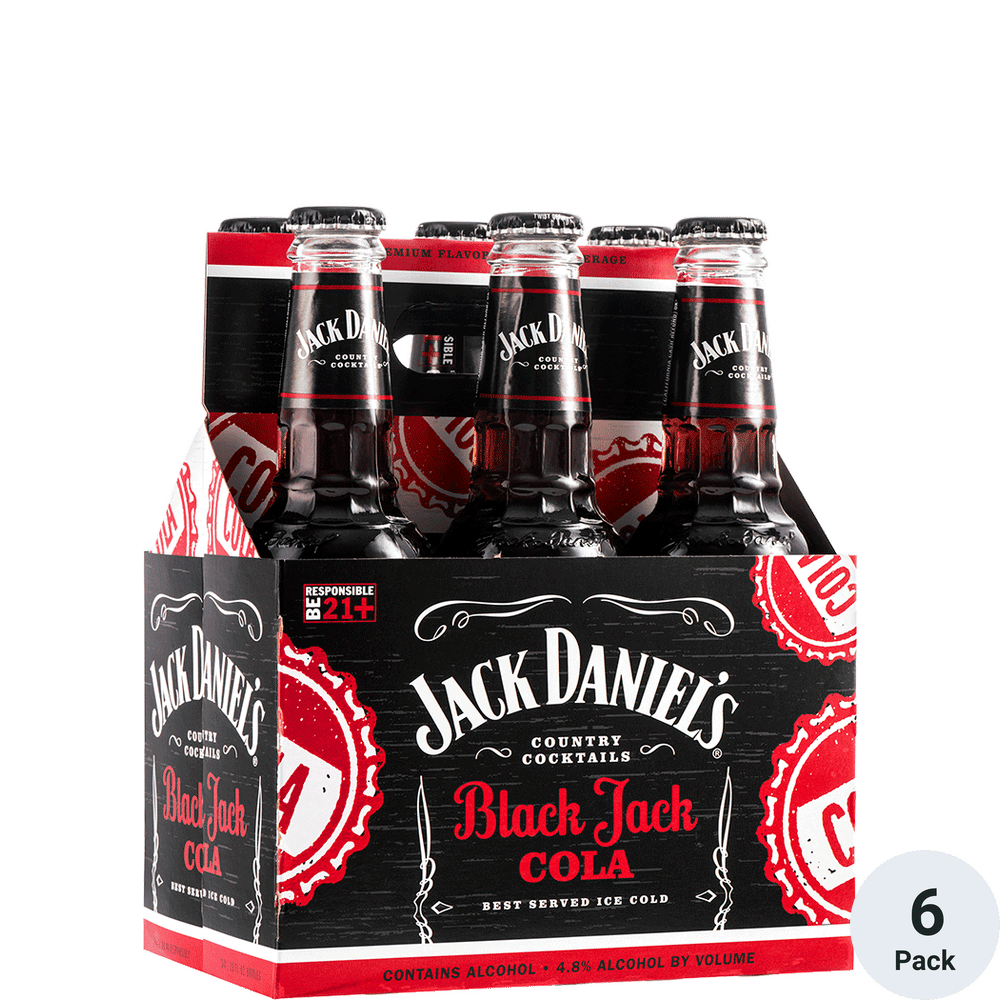 Jack Daniels Black Jack Cola Hard Beverage Total Wine And More