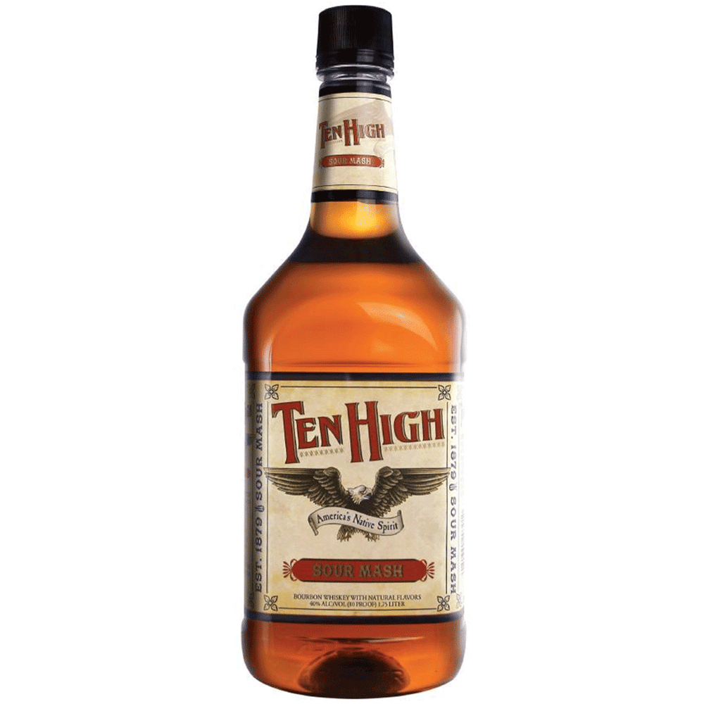 Ten High Sour Mash Bourbon Whiskey | Total Wine & More