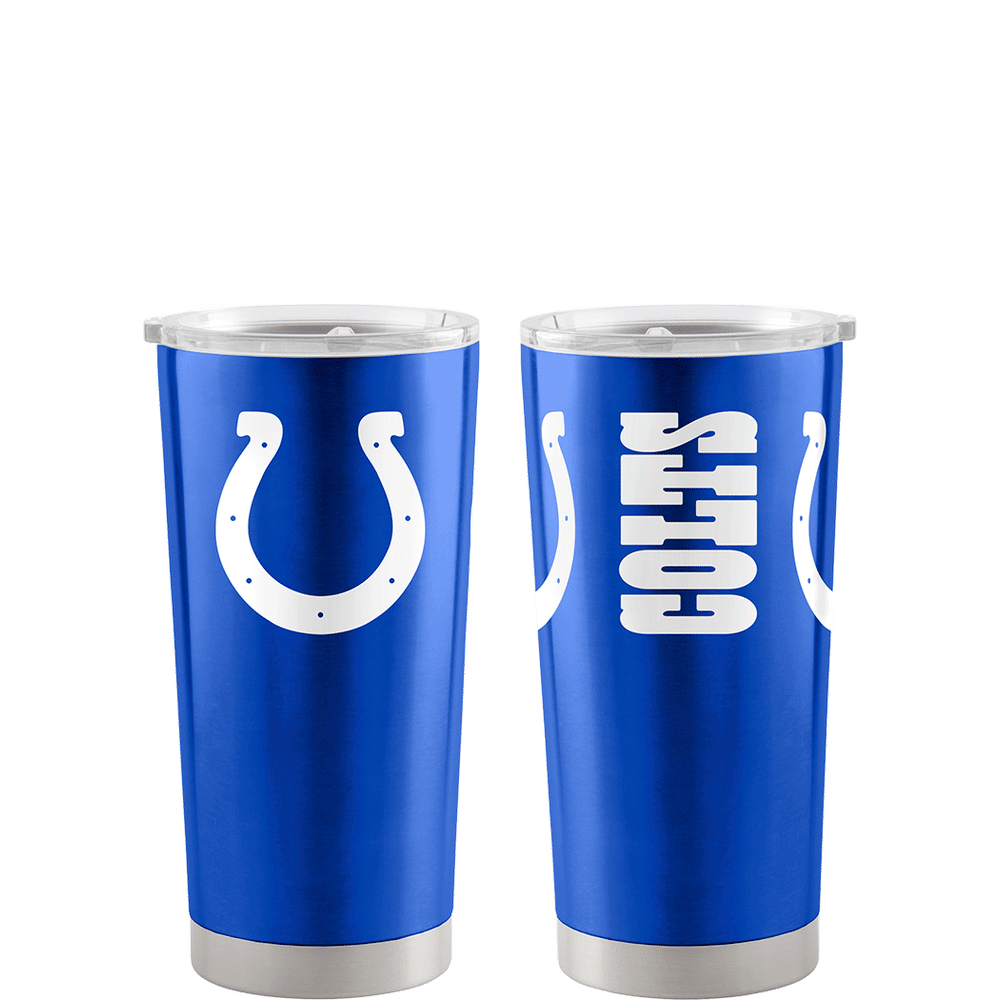 Indianapolis Colts 20oz Blue Gameday Stainless Tumbler