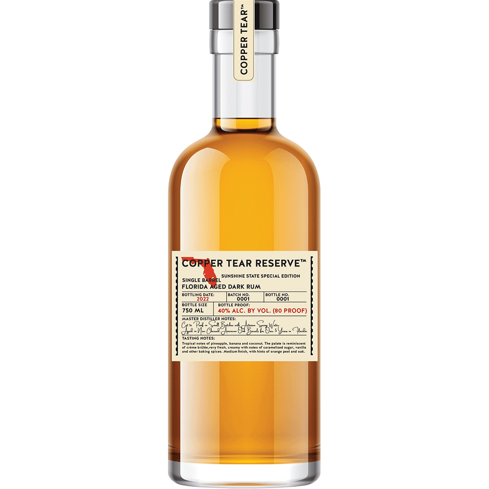 Copper Tear Reserve Aged Dark Rum | Total Wine & More