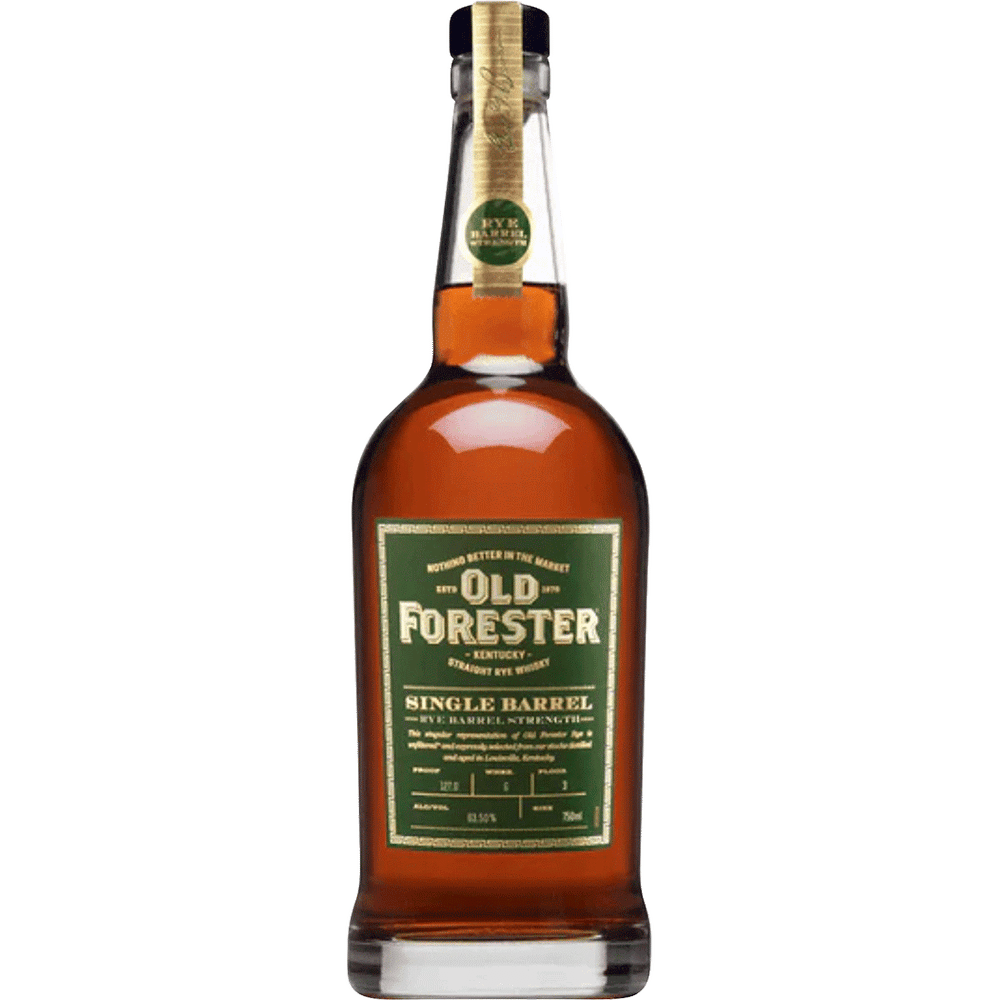 Old Forester Single Barrel Rye Barrel Proof | Total Wine & More