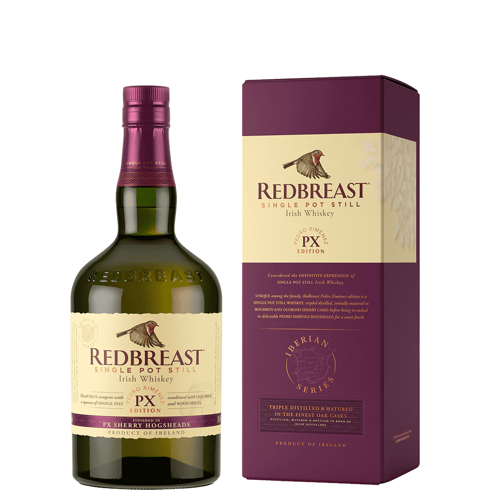 Redbreast Iberian Series Tawny Port Cask Edition Single Pot Still Irish  Whiskey - 750ML