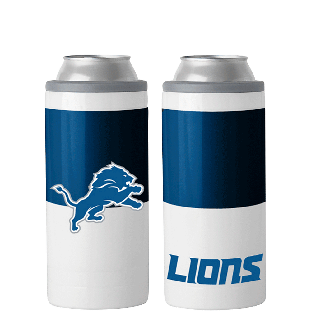 Detroit Lions Color Block Can Cooler 12 oz.