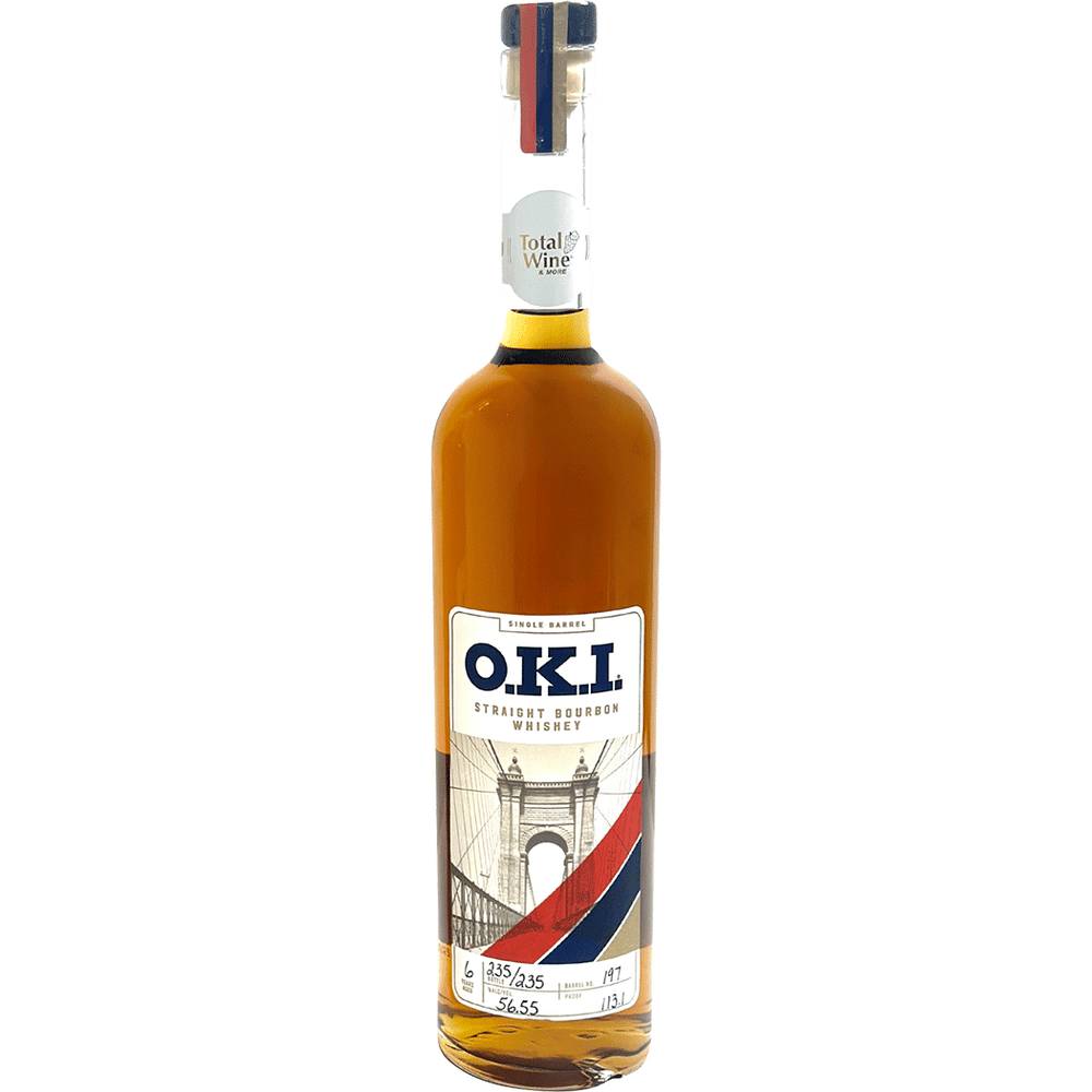 O.K.I. Single Barrel Bourbon Whiskey Barrel Select Total Wine & More