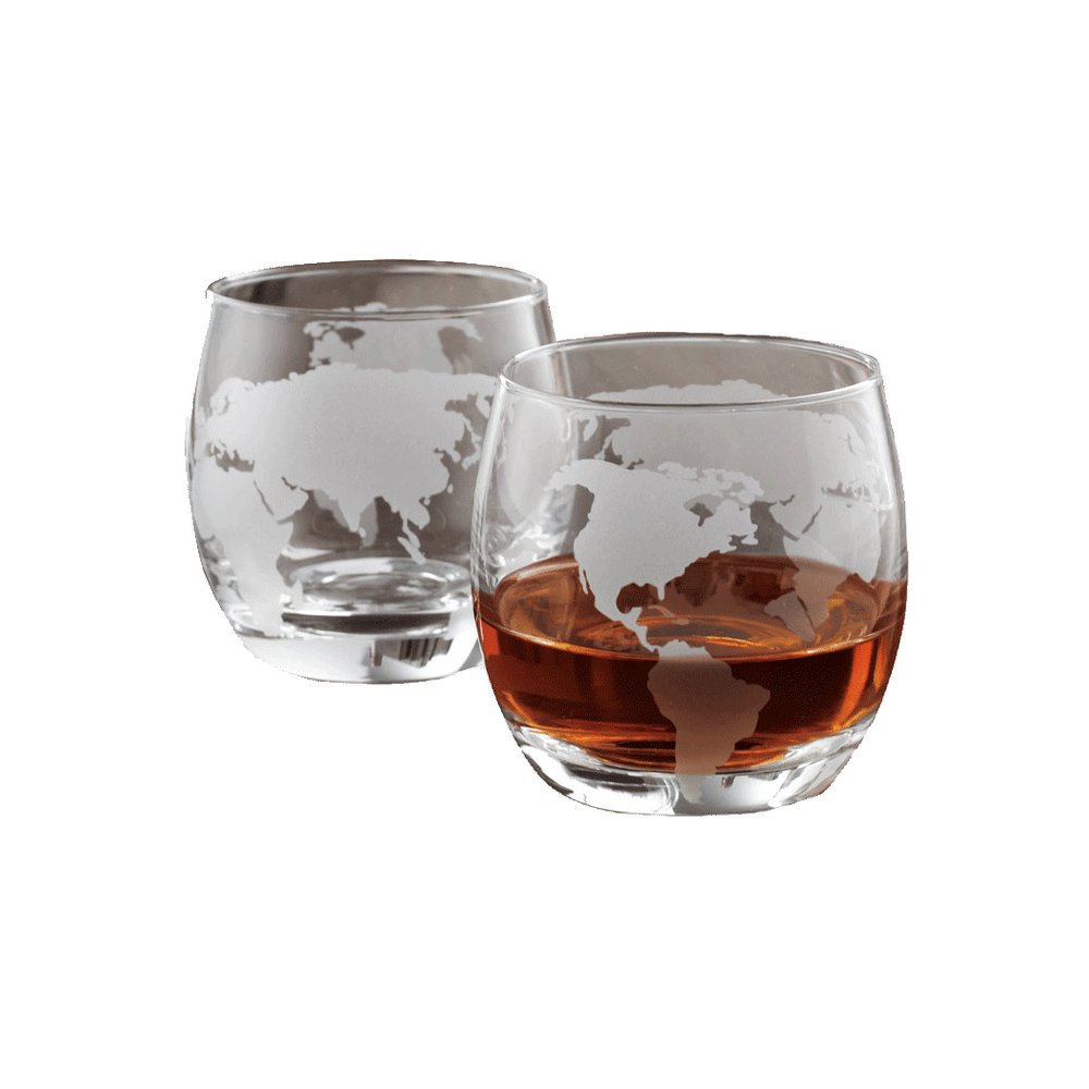 HOST 2 - Piece 9oz. Plastic Whiskey Glass Glassware Set