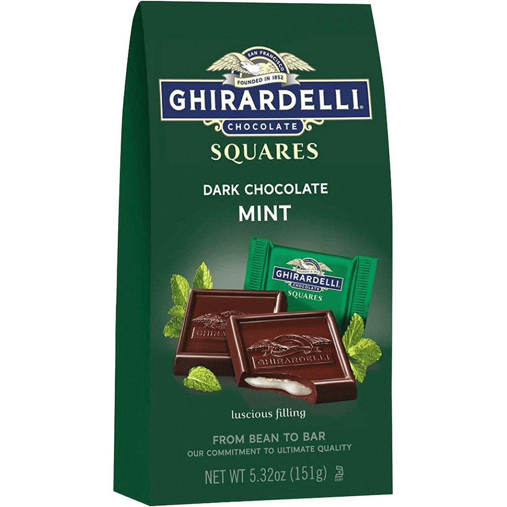 Ghirardelli Dark Choc w/Mint Bag | Total Wine & More