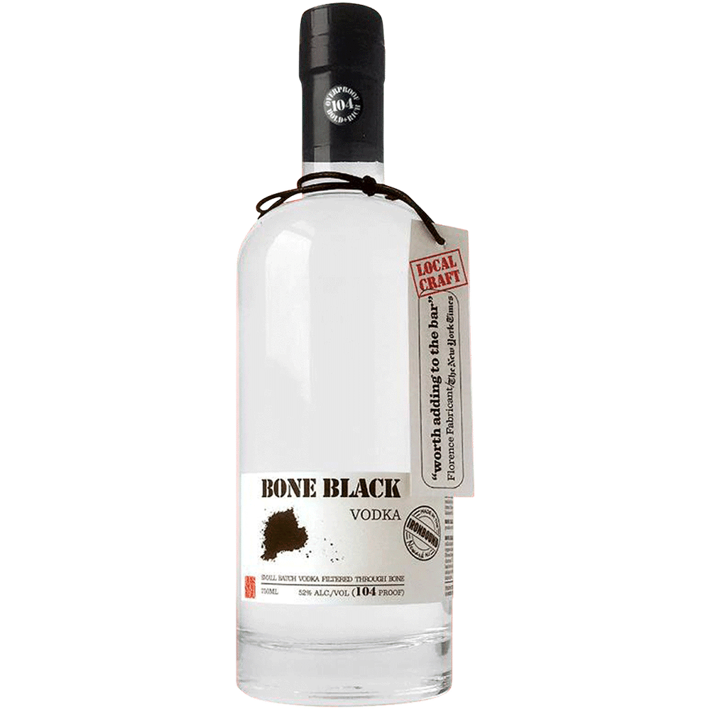 & Black 104 Vodka | Wine Proof Total Bone More