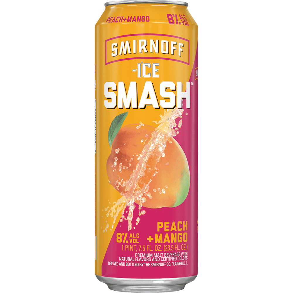 Smirnoff SMASH Peach Mango | Total Wine & More