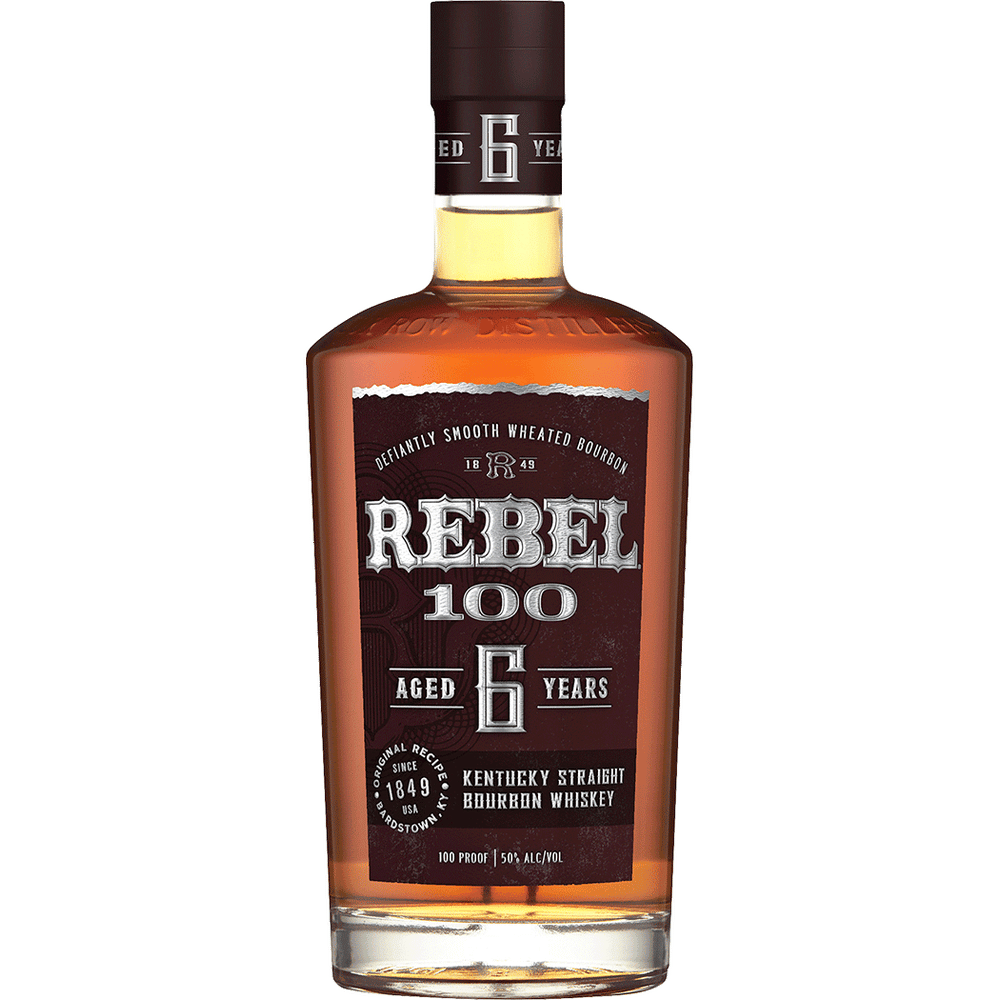 Rebel Kentucky Straight Bourbon Whiskey 100 Proof 6 Year | Total Wine ...