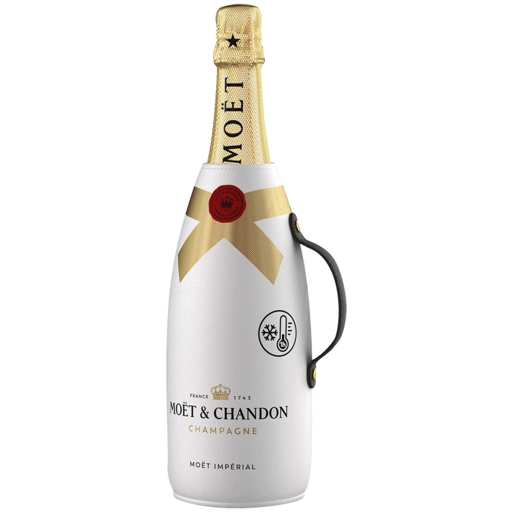 Moet & Chandon ice imperial champagne bottle Empty 750ml white