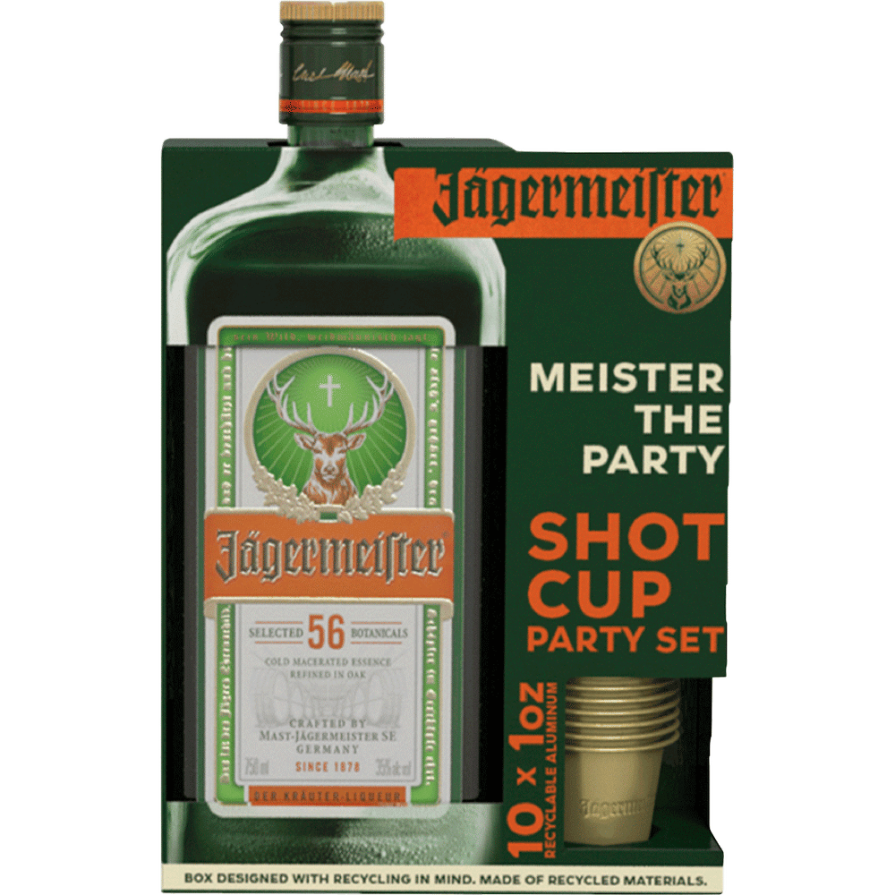 Jagermeister Shot Cup Party Set | Total Wine & More