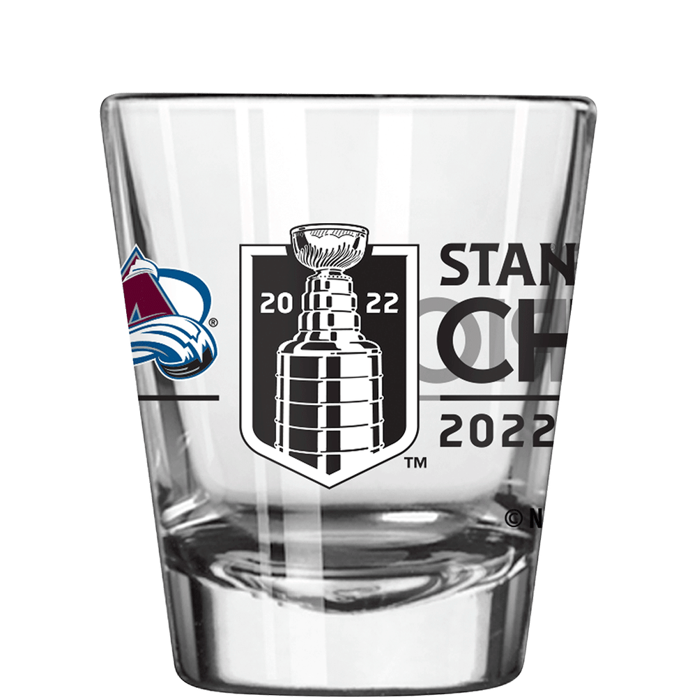 Colorado Avalanche 2oz Stanley Cup Champions Shot Glass