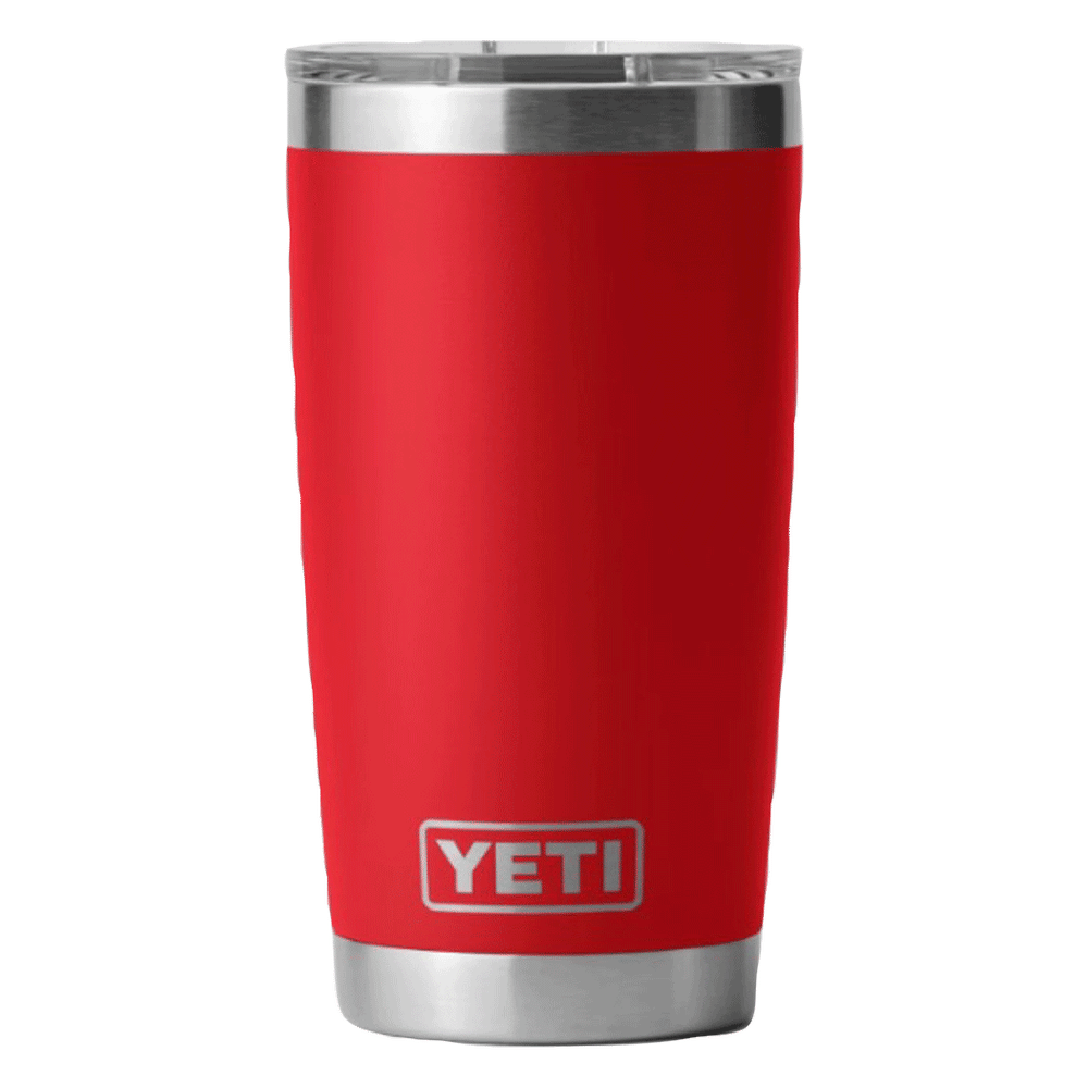 YETI Rambler 10 oz Tumbler with MagSlider Lid-Rescue Red