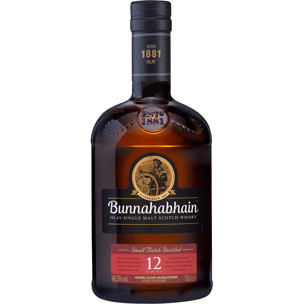 Bunnahabhain 12 Wine Malt Scotch | Single More & Year Total Whisky Old
