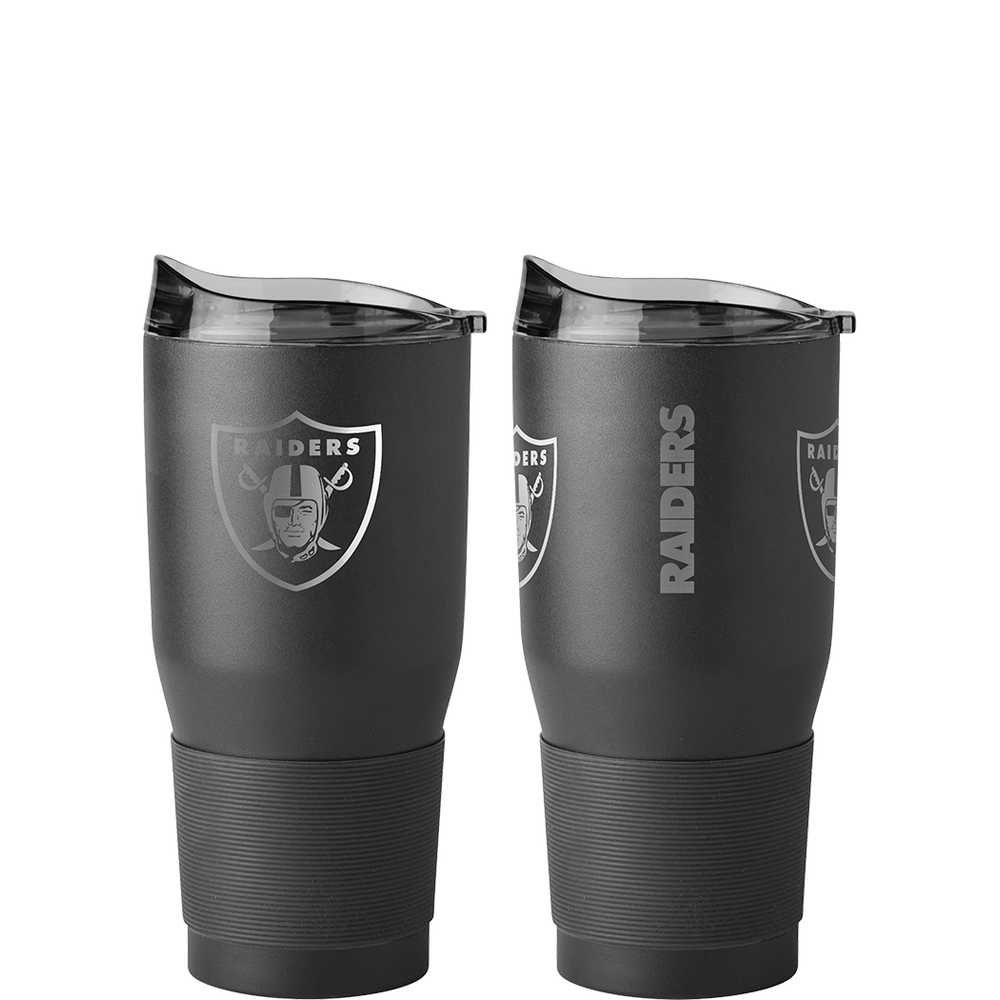 Powder Coated 30oz. Tumbler, Las Vegas Raiders