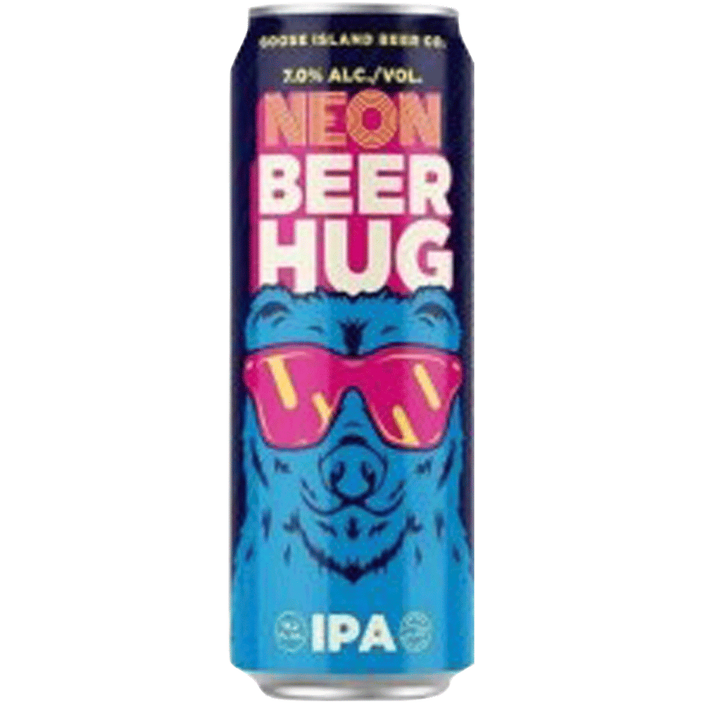 Goose Island Neon Beer Hug | Total Wine & More