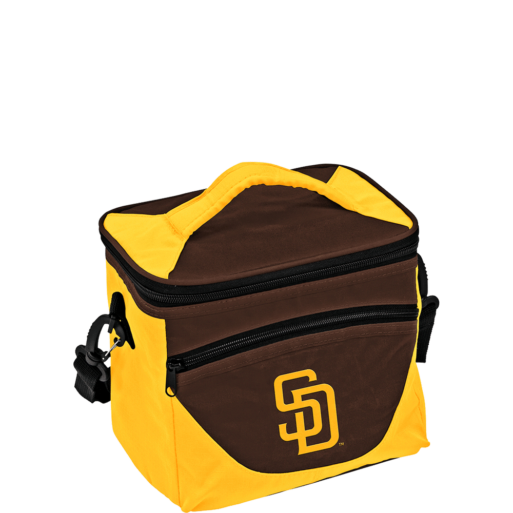 Officially Licensed MLB San Diego On The Go Roll-Top Cooler Backpack