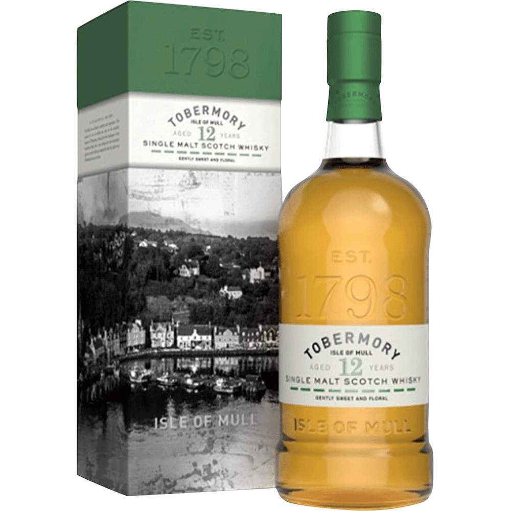 Tobermory 12 Year Single Wine Malt & Whisky Scotch More | Total