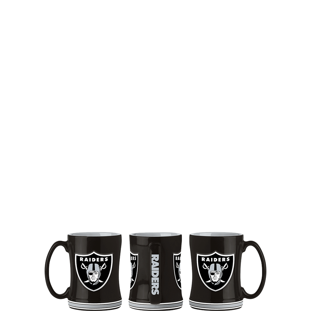 Las Vegas Raiders 15oz. Personalized Mug - White