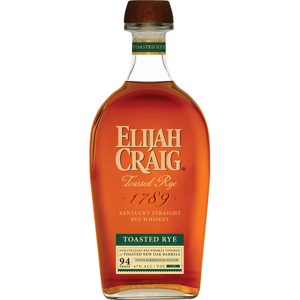 Elijah Craig Toasted Rye Whiskey | Total Wine & More