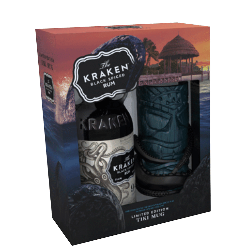 Kraken - Coffret Black Spiced Rum + bougie