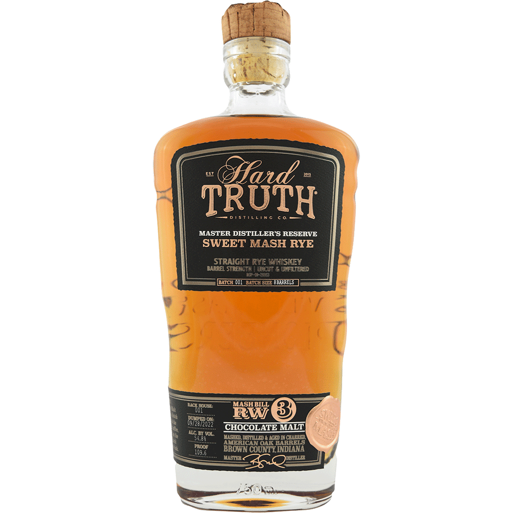 Hard Truth Chocolate Malt Sweet Mash Rye Whiskey Total Wine & More