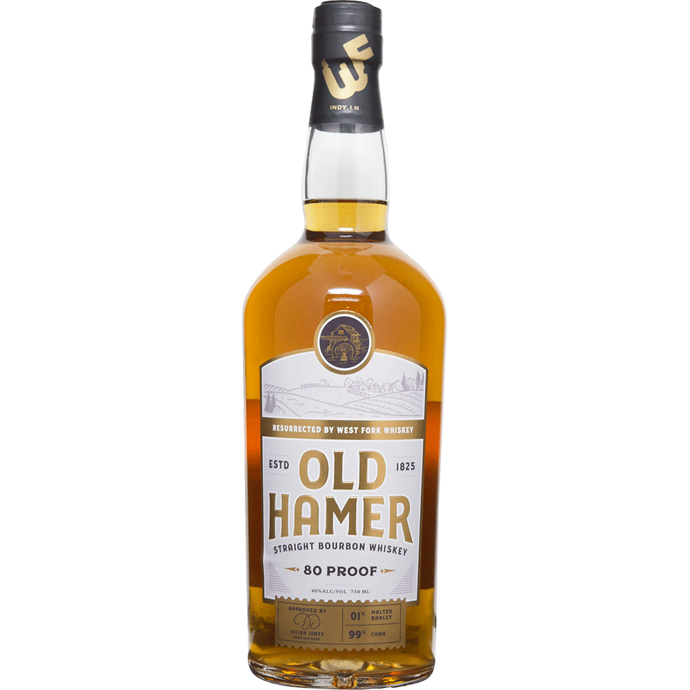 Old Hamer 80 Proof Wine Bourbon Straight | Total Whiskey & More