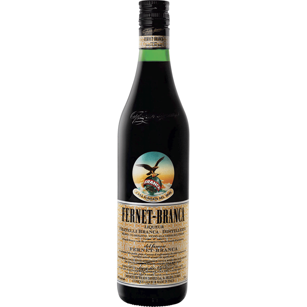 Fernet Branca Bottle 1000ml Botella 1 litro argentina appetizers