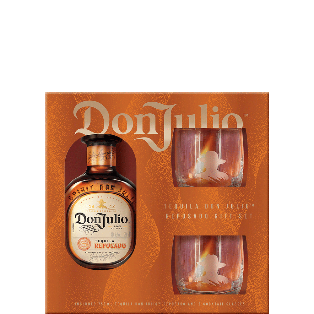 Don Julio Reposado with Two Rocks Glasses Total Wine & More