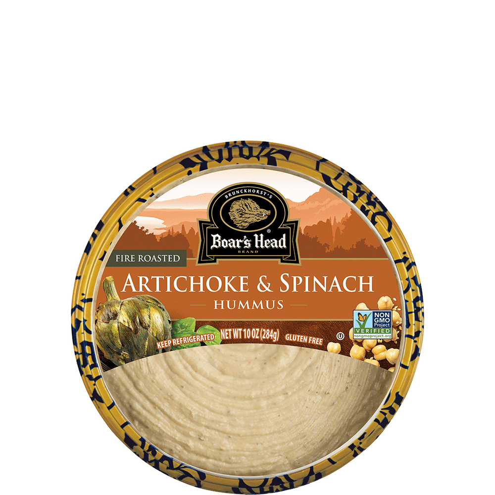 Boar's Head Fire Roasted & Spinach Hummus Total Wine & More