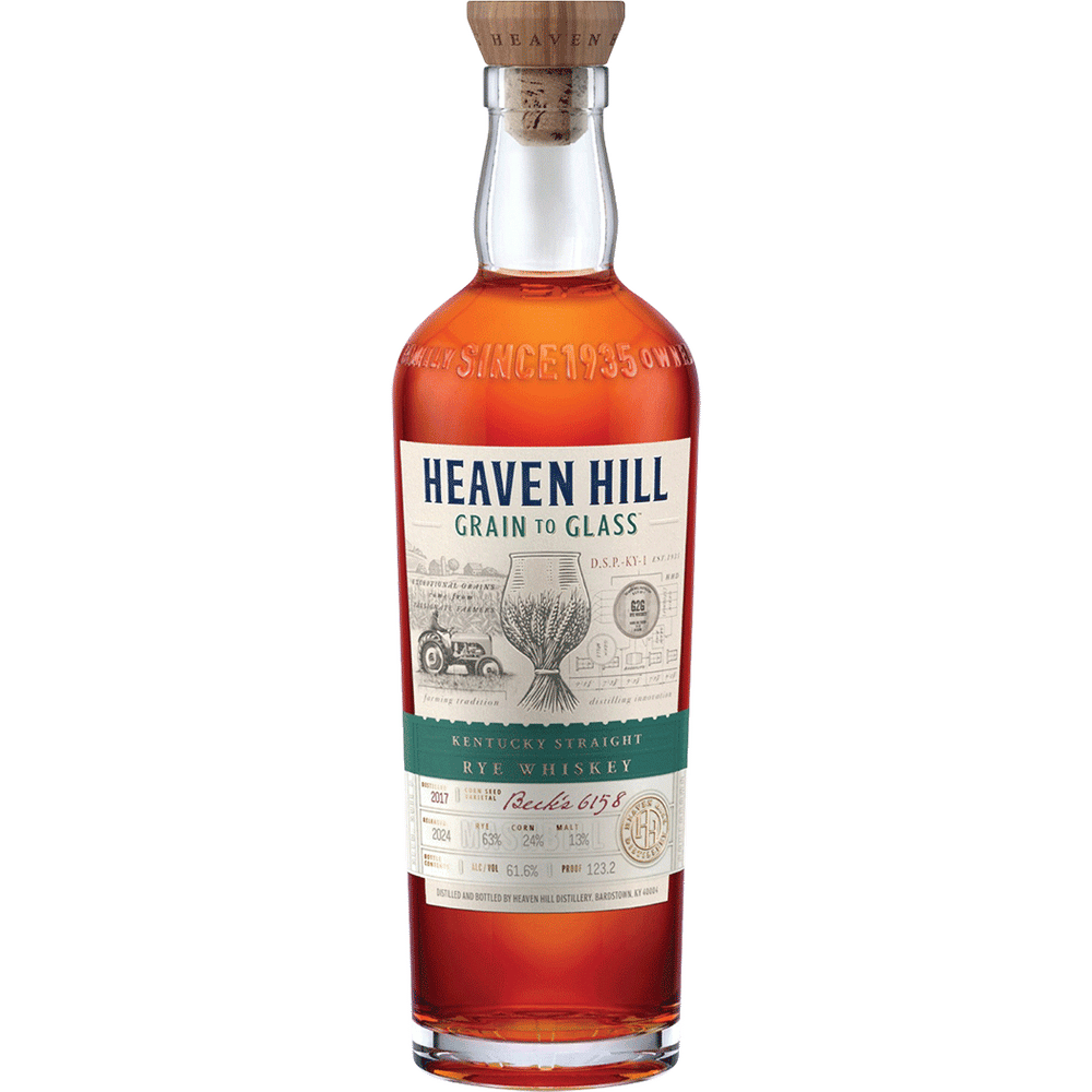 Heaven Hill Grain to Glass Kentucky Straight Rye Whiskey | Total Wine ...