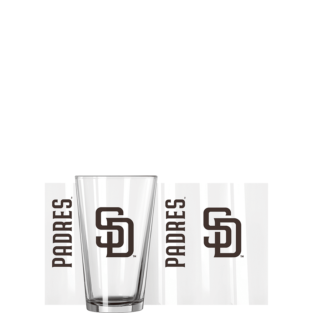 MLB San Diego Padres Personalized 16 oz. Beer Can Glass