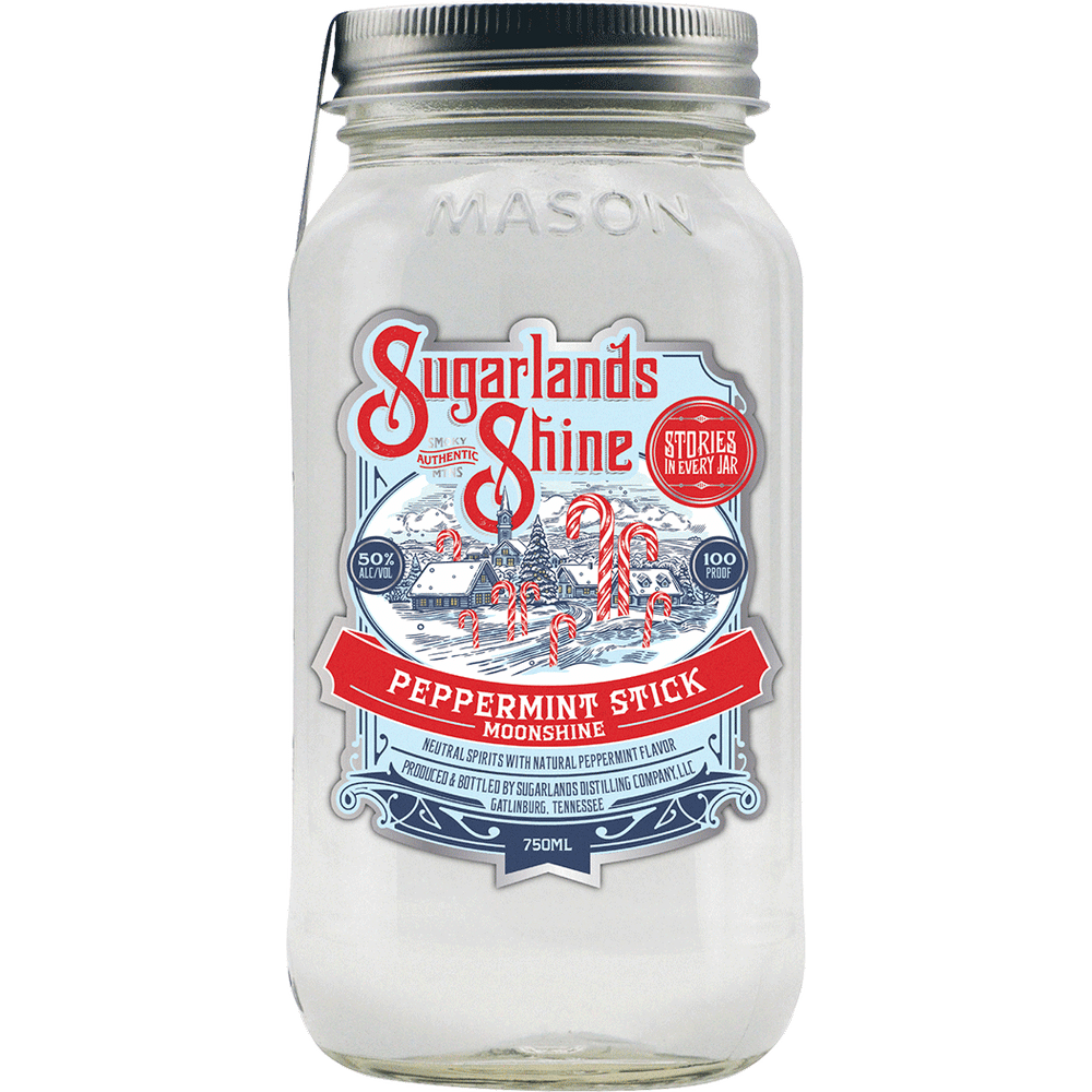 Sugarlands Peppermint Stick Moonshine 