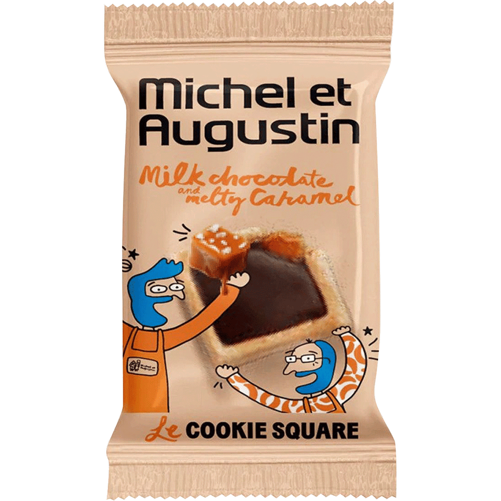 Michel Et Augustin Milk Chocolate Caramel Cookie Squares | Total Wine ...