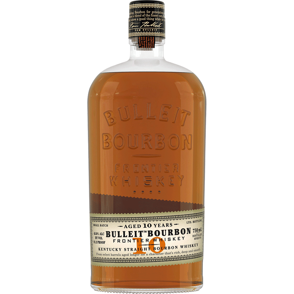 Bulleit 10 Year Straight Bourbon Whiskey 750ml – Bottle Barn