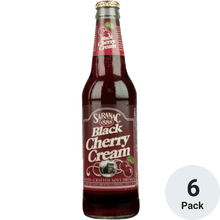 Saranac Soda Black Cherry Cream