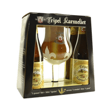 St. Bernardus 4 bottle Gift Set Prior 8/Abt 12/Wit/Tripel 11.2oz bottles  with Glass - Belgium - The Wine Country