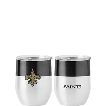 New Orleans Saints - 16oz Stemless Wine Glass