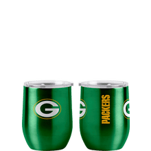 Green Bay Packers 2-Piece Stemless Wine Glass Set