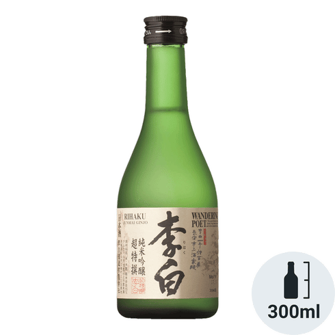 Rihaku Wandering Poet Junmai Ginjo Sake Total Wine More